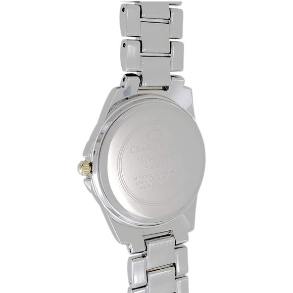 Charles Delon Casual Style Silver/Gold Watch - Picture 2 of 3